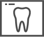 Animated x ray representing gum disease treatment